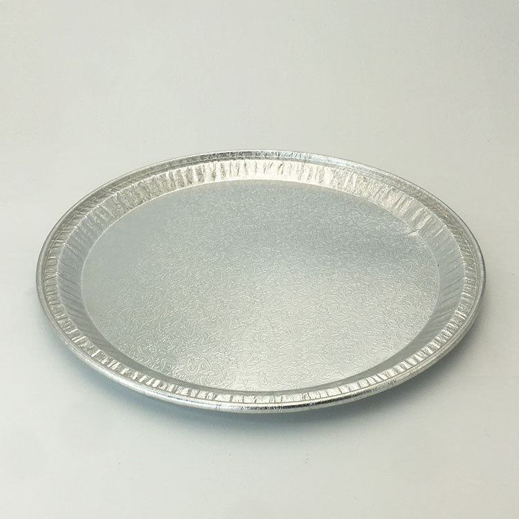 Plaque de papier d'aluminium jetable de qualité alimentaire